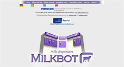Desktop Screenshot of milkbot.cz